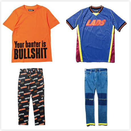 香港购物报价：HOUSE OF HOLLAND 首个男装系列图文元素