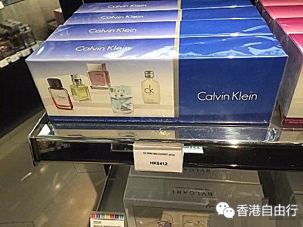 香港晒货:HK扫货行实拍免税店香水小样套装报