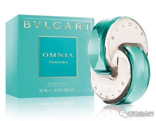 香港时尚报价:缤纷宝石情缘!宝格丽BVLGARI香水系列Omnia Paraiba