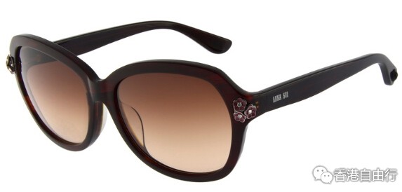 香港购时尚:ANNA SUI Eyewear 2015年太阳眼镜系列 华丽摇滚风