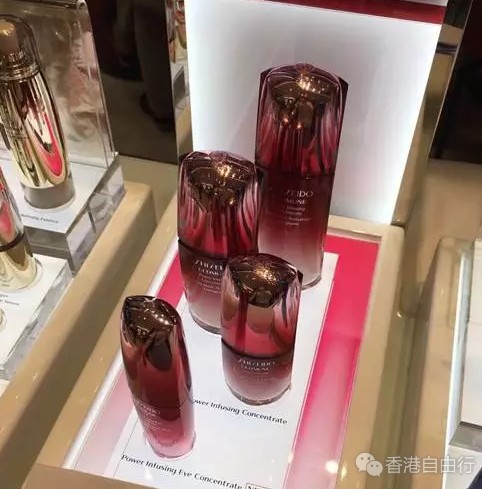 香港购物:实拍资生堂Shiseido专柜热卖产品价格