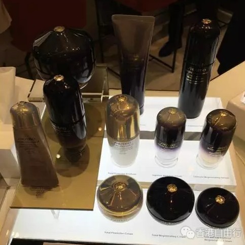 香港购物:实拍资生堂Shiseido专柜热卖产品价格