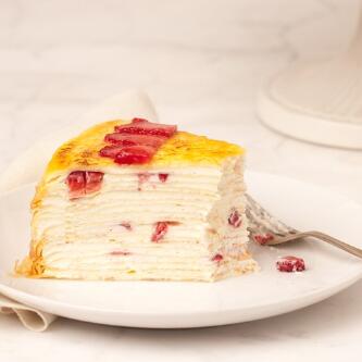 香港美食推介：终极邪恶新口味！Lady M推出全新「士多啤梨千层蛋糕」