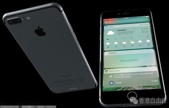 运行iOS 10的苹果iPhone 7会是这样的?
