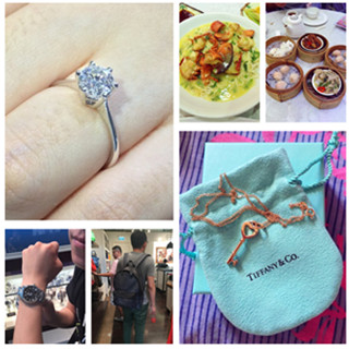 香港自由行攻略：婚前HK探亲采购游（coach+4c钻戒+Nike+tiffany+各式美食等）