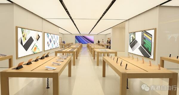 香港购物播报:Apple Store香港苹果第五家分店