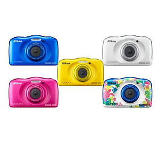 尼康发布W100三防卡片相机 配色浮夸艳俗
