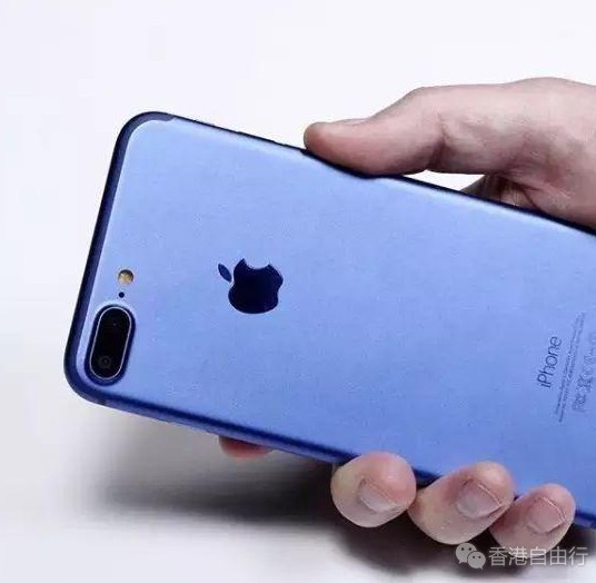 iphone 7将会增加一个"海军蓝"的新配色,亮光的很好看