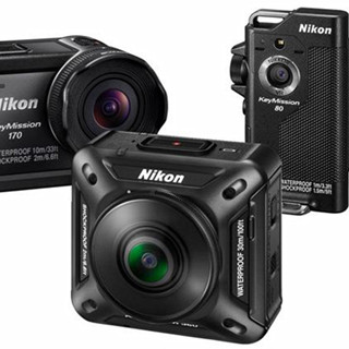 挑战GoPro！尼康推出三款便携式运动相机