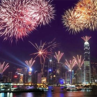 香港除夕烟花倒数贺回归二十周年 规模将扩大