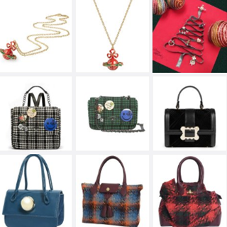 香港时尚：Vivienne Westwood圣诞特别版包包配饰