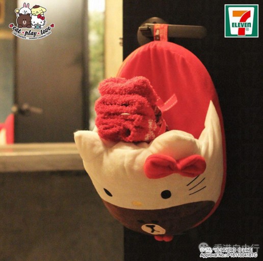 香港购物:7-11有得换!LINE FRIENDS & HELLO KITTY暖萌组合