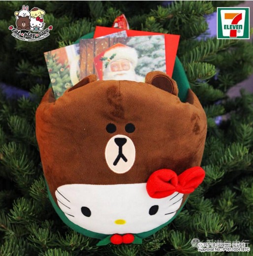 香港购物:7-11有得换!LINE FRIENDS & HELLO KITTY暖萌组合