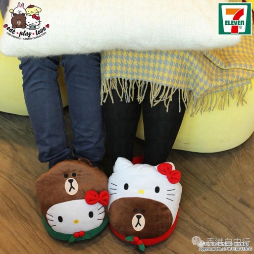 香港购物:7-11有得换!LINE FRIENDS & HELLO KITTY暖萌组合
