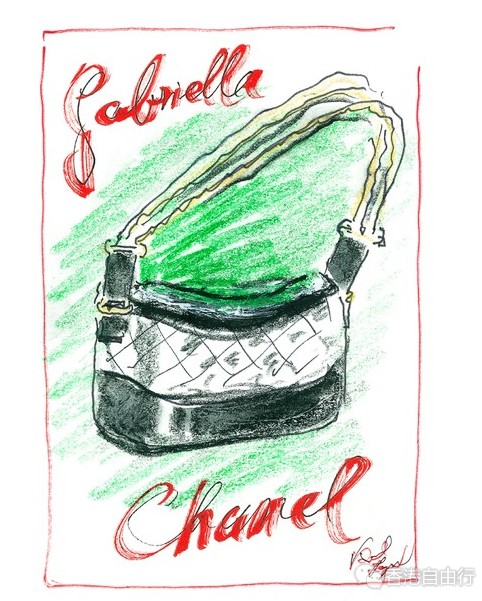 香港时尚:香奈儿全新Gabrielle de Chanel手袋