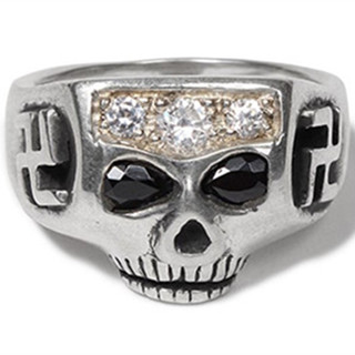 香港时尚：FLASH POINT x WACKO MARIA 骷髅戒指系列