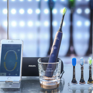 香港购物：飞利浦Sonicare 钻石亮白智能系列声波震动牙刷盛大发布