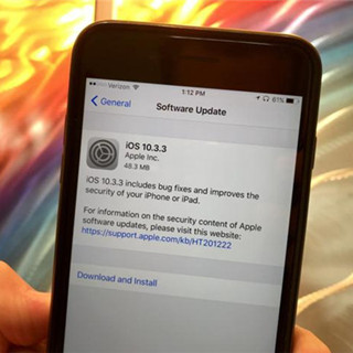 苹果正式关闭iOS 10.3.2系统验证通道