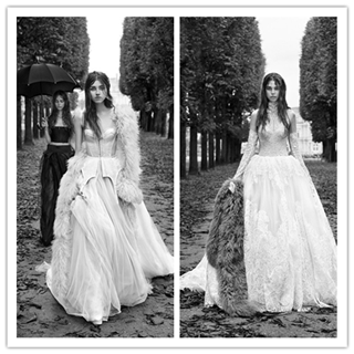 香港时尚：有型酷女孩专属的 Vera Wang 2018 秋季婚纱系列