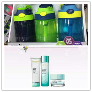 香港晒货：周一过港购买Contigo杯子回家后分享+巴黎欧莱雅报价海报