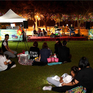 香港星光下 亲子「玩转」大埔海滨公园