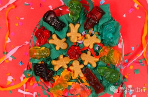 香港美食推介：Bears & Friends一系列可爱的圣诞软糖