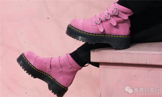 香港时尚：Dr.Martens 携手Lazy Oaf 释出联乘厚底短靴- 香港购物