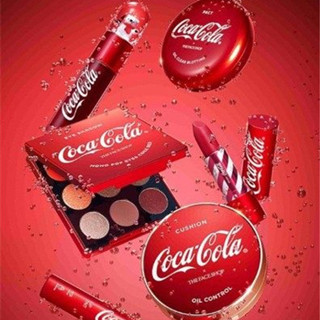 香港化妆品：菲诗小铺The Face Shop X 可口可乐coca cola合作系列彩妆