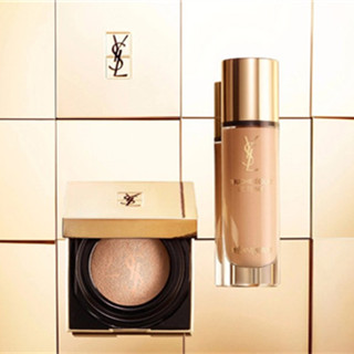香港化妆品：2018全新圣罗兰YSL超模蕾丝气垫即行即装礼盒