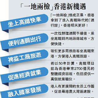 “一地两检”通过 港迎高铁时代