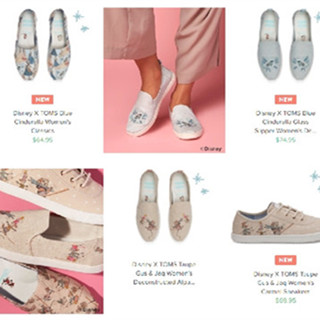 香港购物：我是公主！TOMS必买迪斯尼公主系列（附价）