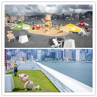 香港自由行：积木熊出没海港城开起夏日party啦！