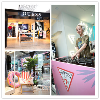 GUESS 全新专门店7月旺角T.O.P隆重开幕 投入缤纷派对打造夏日时尚