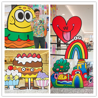 香港旅行：LCX今年庆生伙拍英国涂鸦艺术家Jon Burgerman办展览大玩玩味创作！