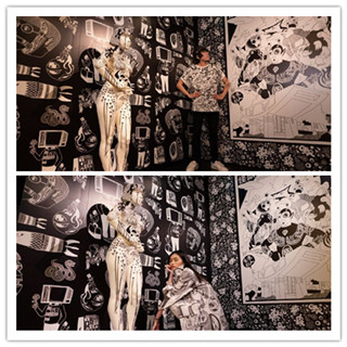 全球独家LadyGaga插画蜡像登陆香港杜莎夫人蜡像馆啦！