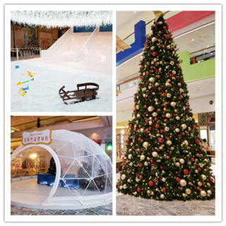 香港自由行：「Joy to D‧PARK玩转圣诞飘雪乐园」D‧PARK愉景新城！