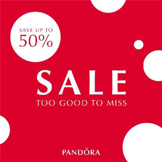香港打折：Vcity PANDORA举行冬季首饰推广优惠活动！（至2月17日）