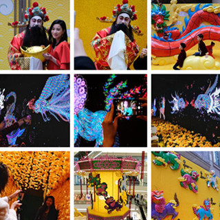 新年打卡好去处丨香港时代广场《新年与瑞兽同游》展