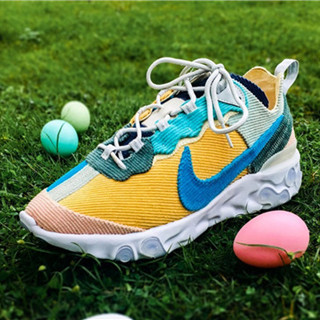 香港购物：Nike React Element 87「Easter Corduroy」定制鞋款（附价）