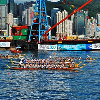 香港国际龙舟邀请赛吸引180支队伍角逐 设国庆70周年纪念杯