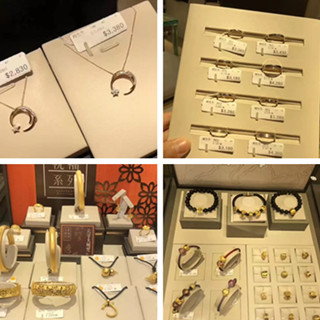 香港晒货：周生生多款戒指、项链、手饰、吊坠等首饰实拍报价