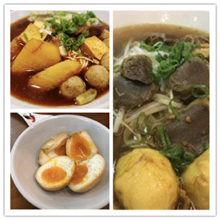 香港超大炸鸡腿，超赞的卤水汁大卤面！