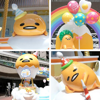 7米巨型“蛋黄哥”造型热气球登陆香港啦