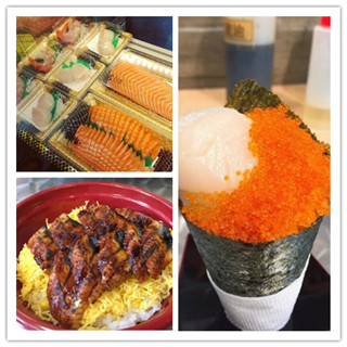 香港元朗平价人气日料店，爆肥海胆手卷好美味！