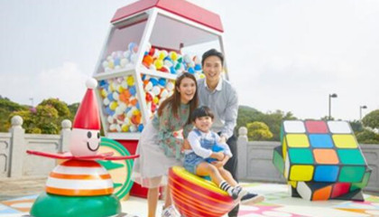 香港自由行攻略：昂坪360「童游时光」大型互动展览