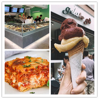 香港尖沙咀人龙意式雪糕店 还推买一送一吸客！