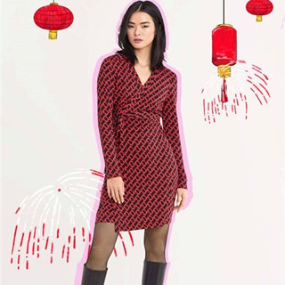 香港时尚：DVF_DianevonFurstenberg推出新系列女装，喜气洋洋迎接农历新年！