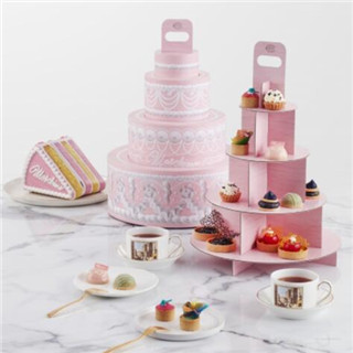 香港美食推介：COVA与Moschino合作！推出梦幻的粉红礼服Afternoon Tea