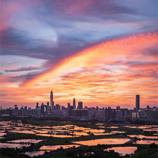 香港旅行：HK最美日落 傍晚的日落是最低成本的快乐