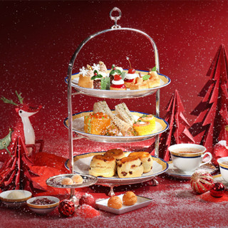 香港美食推介：香港半岛酒店 圣诞节下午茶